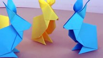 Cómo hacer un CONEJITO Sencillo de Papel - Origami