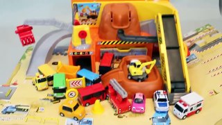 Tayo the Little Bus Crane Disney Cars Kinetic Sand Toy Surprise Eggs