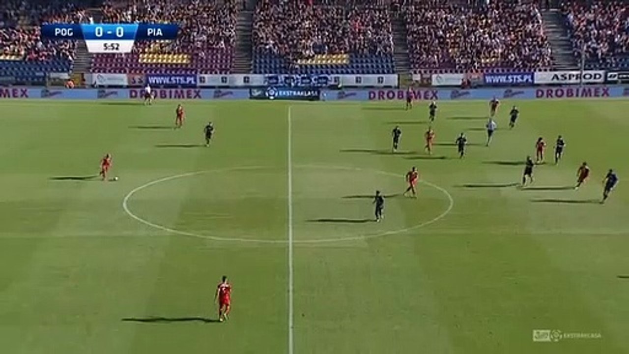 Cesar Joel Valencia Castillo Goal HD - Pogon Szczecin 0-1 Piast Gliwice 30.07.2018