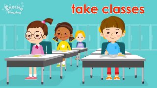 Kids vocabulary - My Day - Daily Routine - Learn English for kids - English educational video