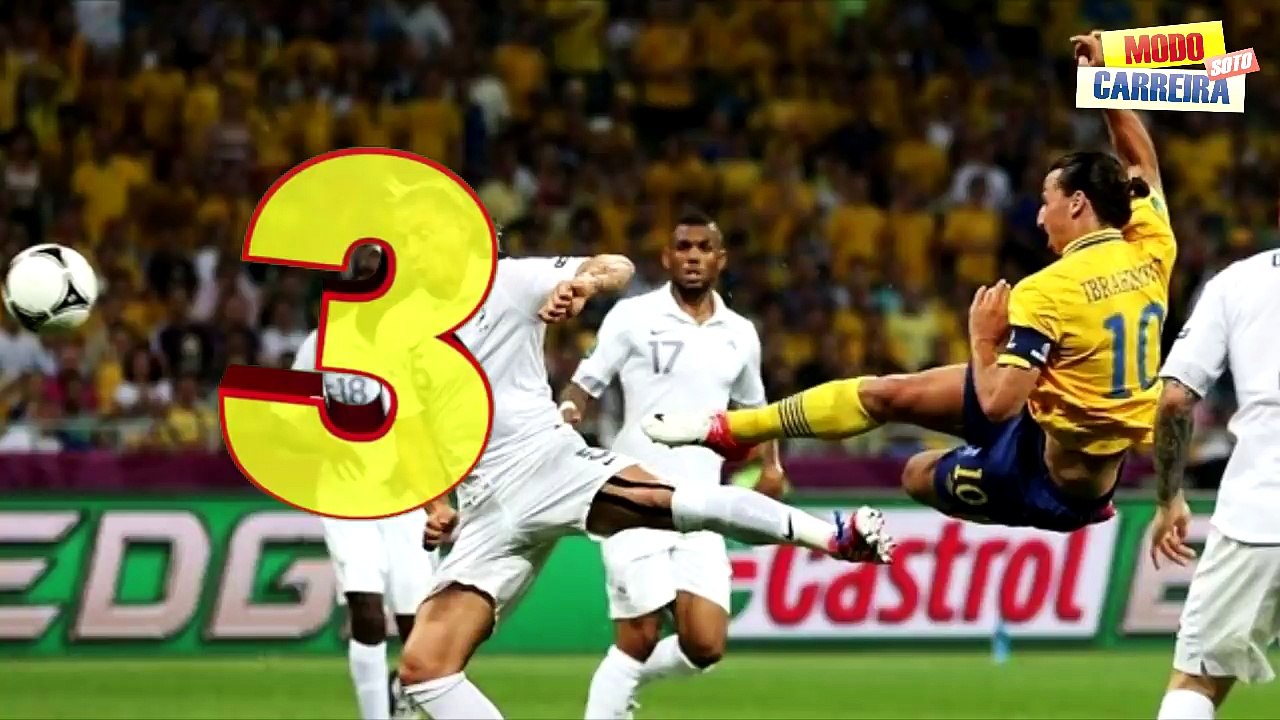 Os 5 GOLS mais ABSURDOS de IBRAHIMOVIC