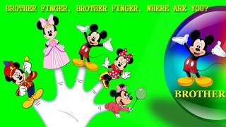 The Finger Family Mickey Mouse Finger Family Song I Mickey Mouse Family Nursery Rhyme