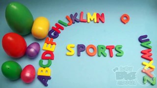 BABY BIG MOUTH SURPRISE EGG LEARN TO SPELL SPORTS