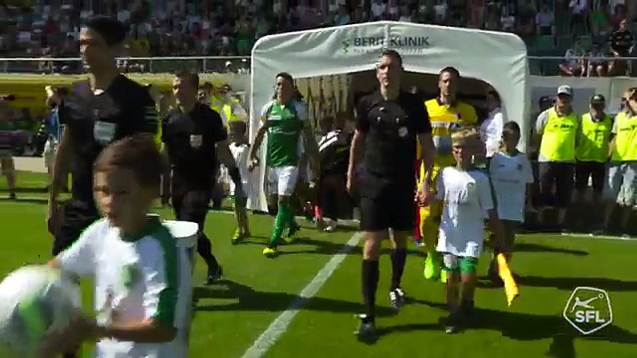 Sankt Gallen 2:4 Sion (Switzerland. Super League. 29 July 2018)