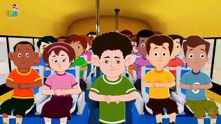 Wheels On The Bus | YouTube Nursery Rhymes For Children | By TinyDreams Kids