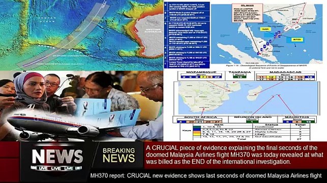 MH370 report: CRUCIAL new evidence shows last seconds of doomed Malaysia Airlines flight