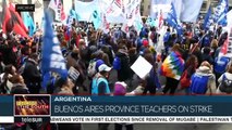 Teachers Call for New Strikes in Argentina