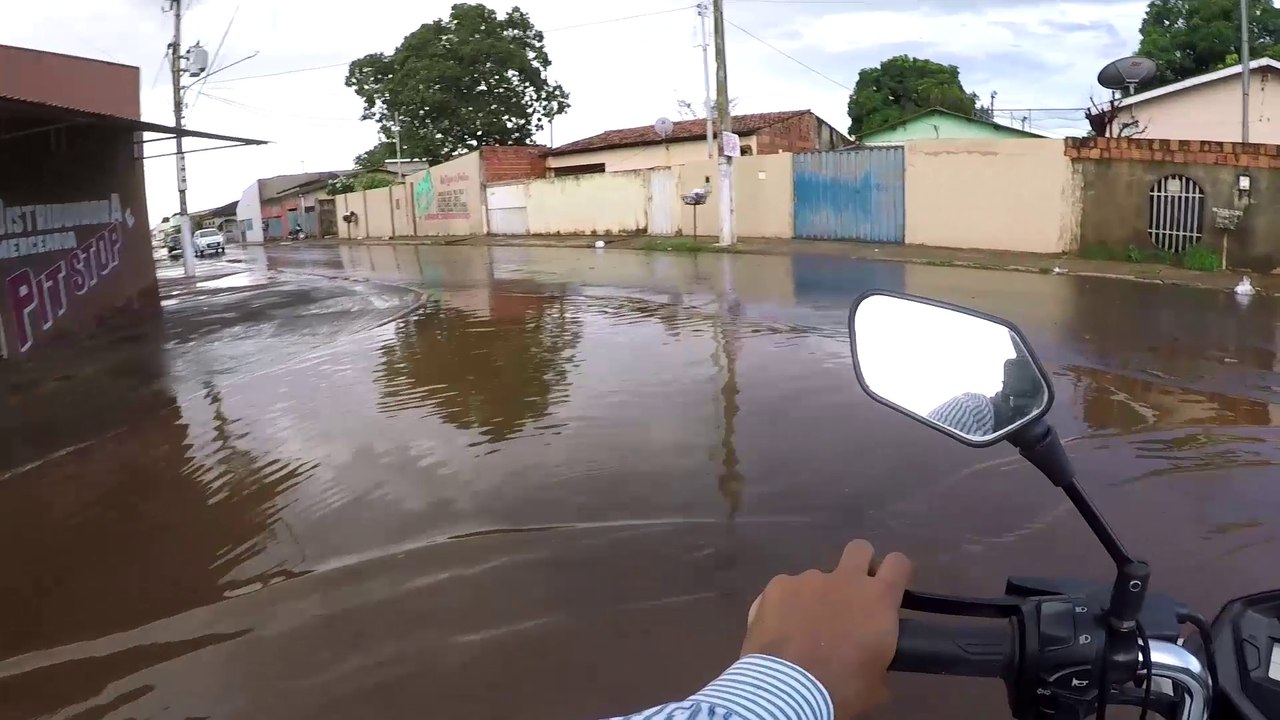 CHUVA + MOTO, COMPLICADO !!!