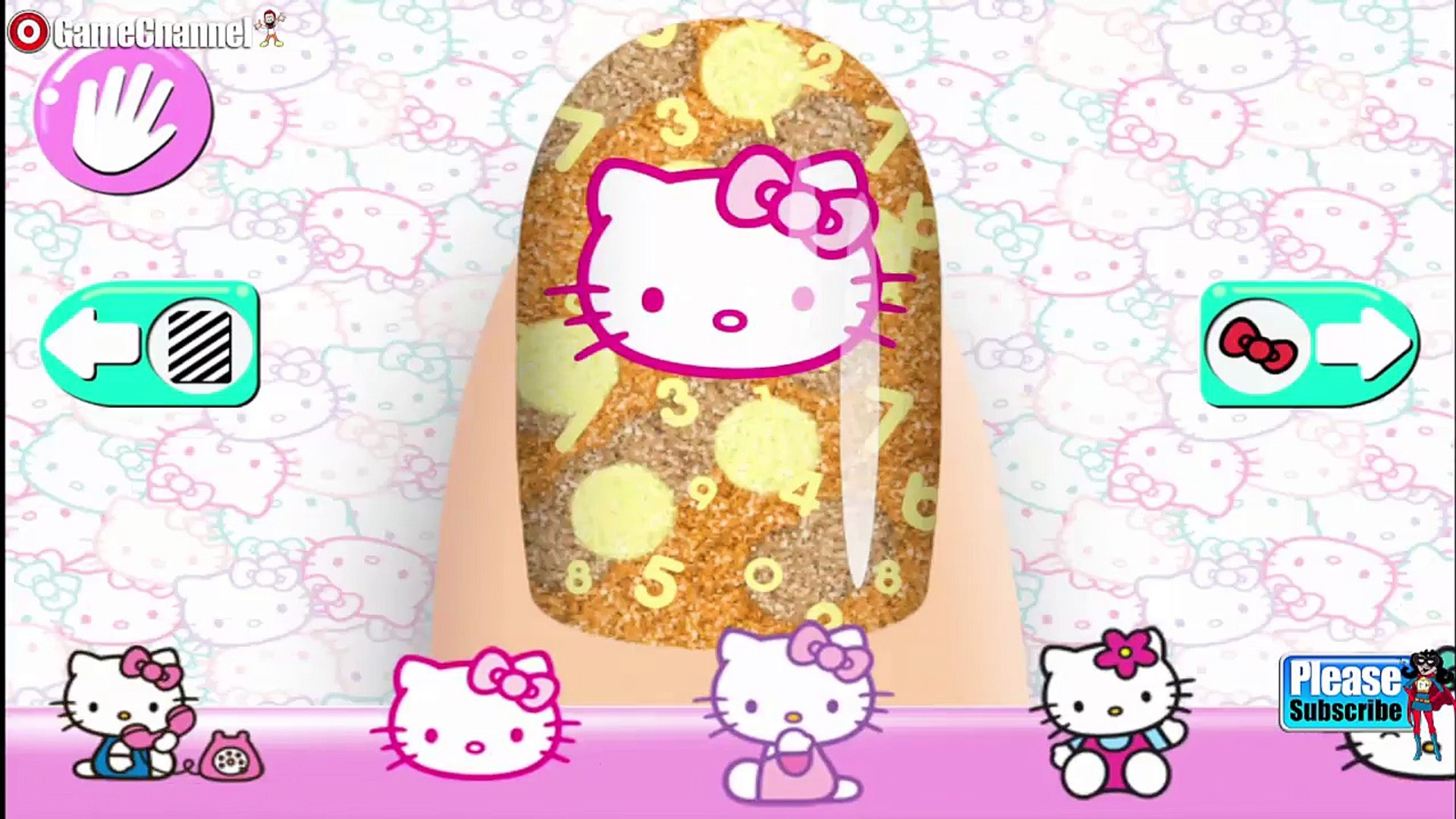 Hello Kitty Nail Salon Unlock All + No ADS Android İos Free Game GAMEPLAY  VİDEO - video Dailymotion