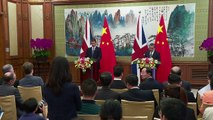 Pequim e Londres contemplam acordo de livre comércio após Brexit