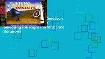 Digital book  Turning Research Into Results: A Guide to Selecting the Right Performance Solutions
