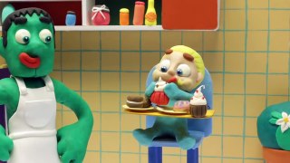 La princesa Elsa y la comida que hace Hulk