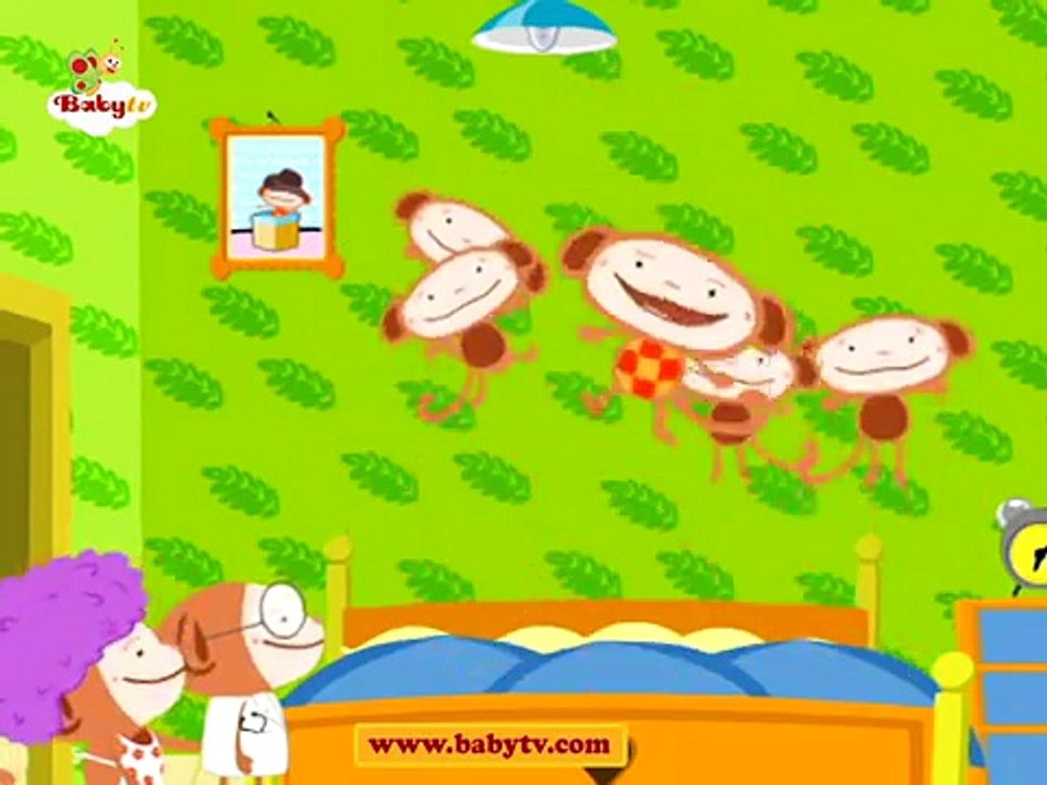 Five Little Monkeys with Oliver | BabyTV