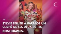 Adorable ! Sylvie Tellier publie une photo trop chou de ses deux fils