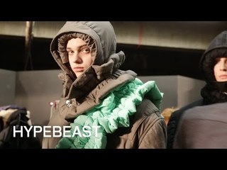 Craig Green Backstage at Fall Winter 2017 Show