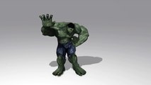 The Hulk Dancing 3ds Max Animation