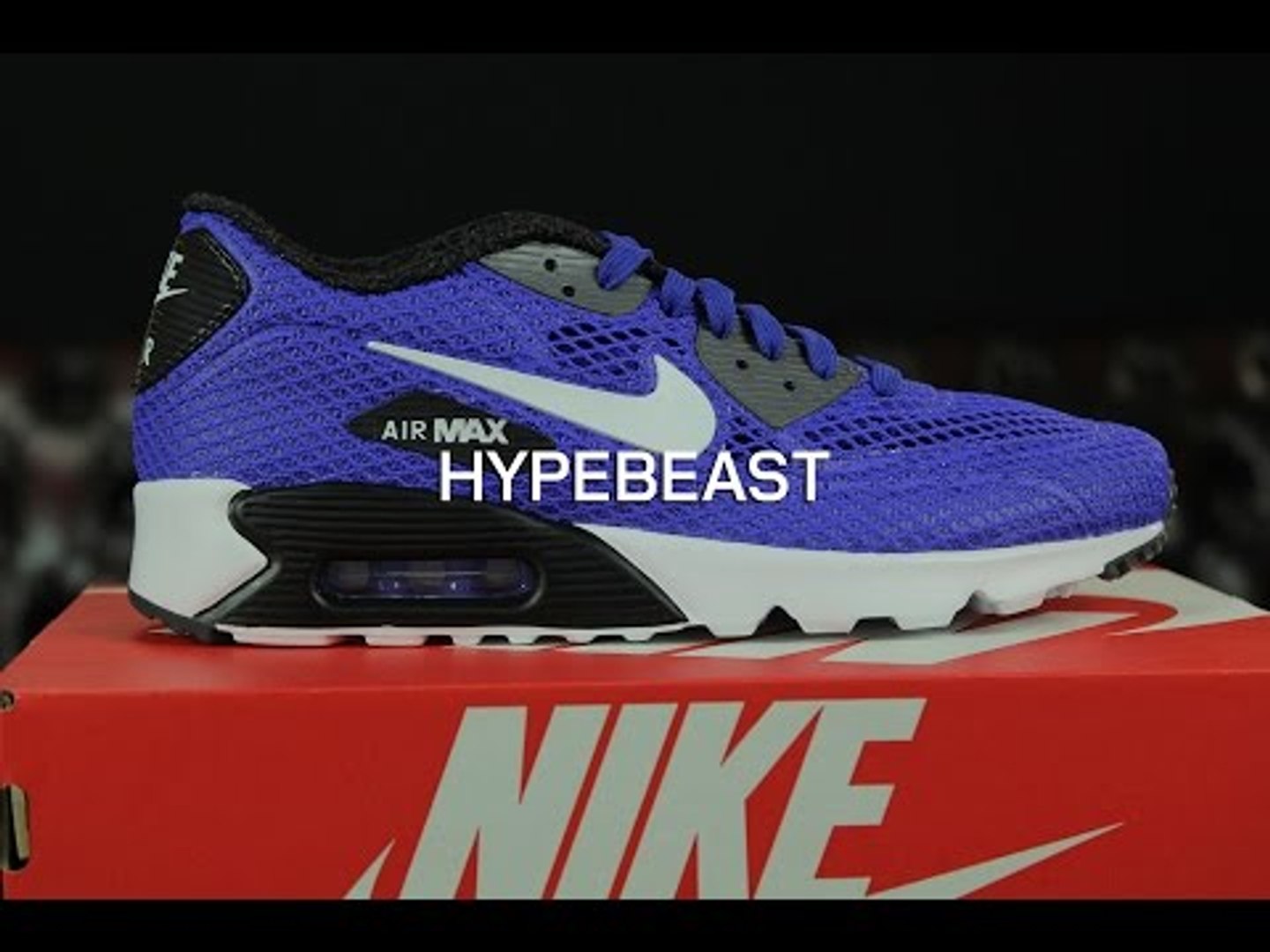Sneaker of the Week: Nike Air Max 90 Ultra Breeze Plus QS Racer Blue/Dar  Grey/Black/White - video Dailymotion
