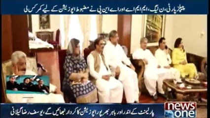 Multi-party opposition agrees to handle PTI in Parliament