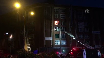 Boya imalathanesinde yangın - İSTANBUL