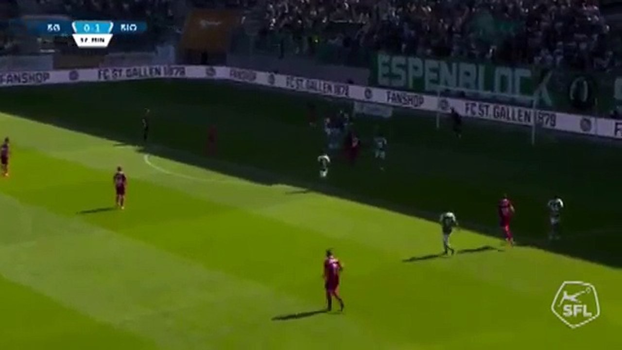 Sankt Gallen 0:2 Sion (Switzerland. Super League. 29 July 2018)