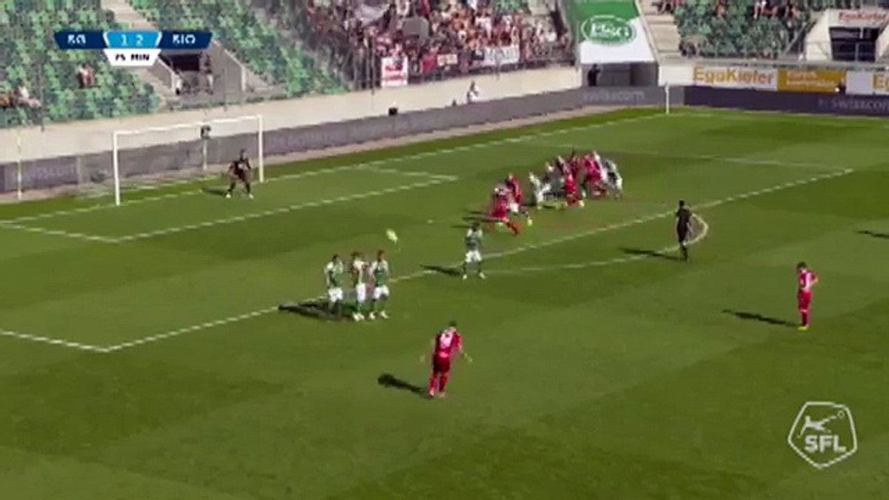 Sankt Gallen 1:3 Sion (Switzerland. Super League. 29 July 2018)