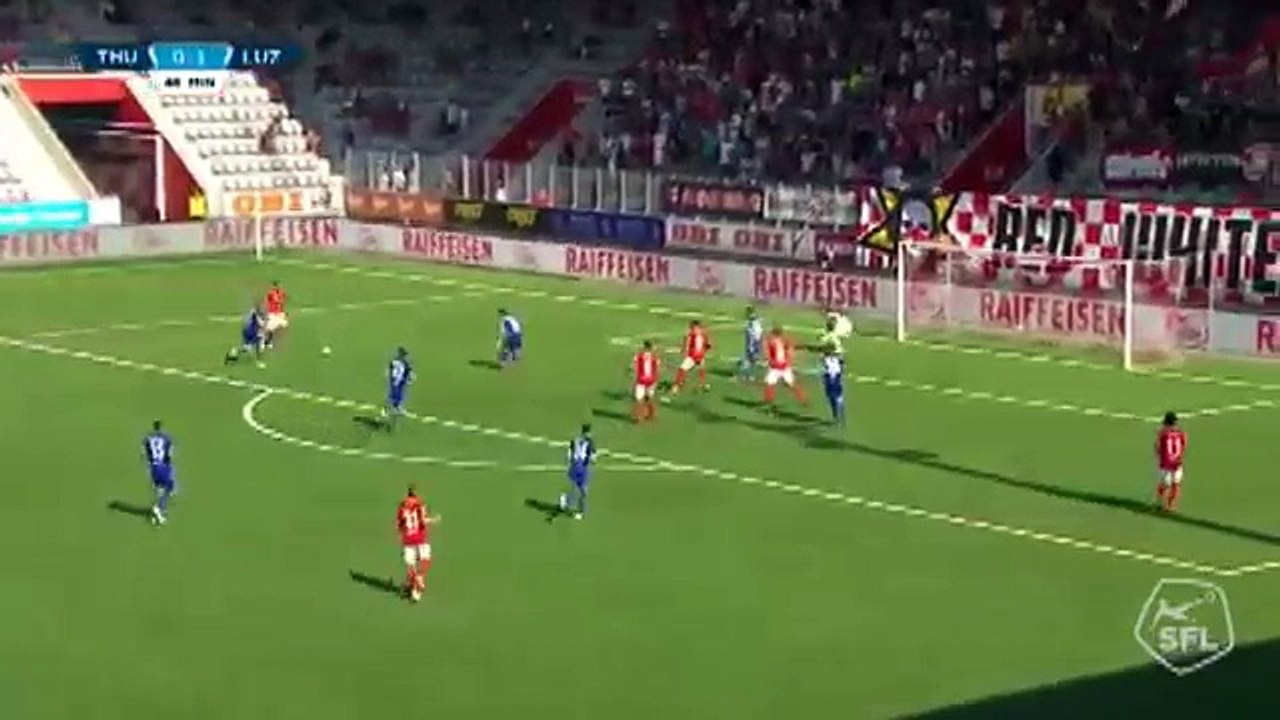 Thun 1:1 Luzern (Switzerland. Super League. 29 July 2018)
