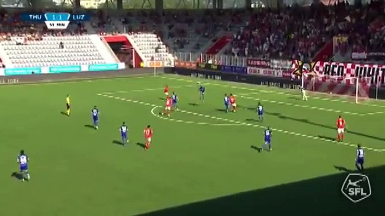 Thun 2:1 Luzern (Switzerland. Super League. 29 July 2018)