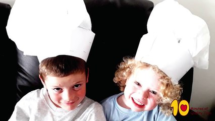 Hot to make a DIY Chef's Hat for Kids