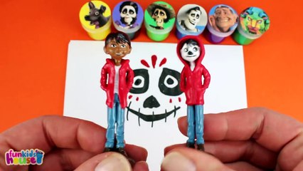 Disney Coco Drawing & Painting with Surprise Toys Miguel Dante Hector Imelda Mama Coco Ern