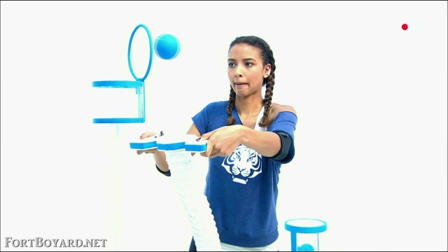 Fort Boyard 2018 : Flora Coquerel dans le défi du Souffle chez Blanche (30 juin 2018)