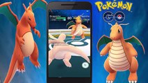 Legendary DRAGONITE CHARIZARD Final Evolution Completed w/ Epic Pokemon Go Gym Battle