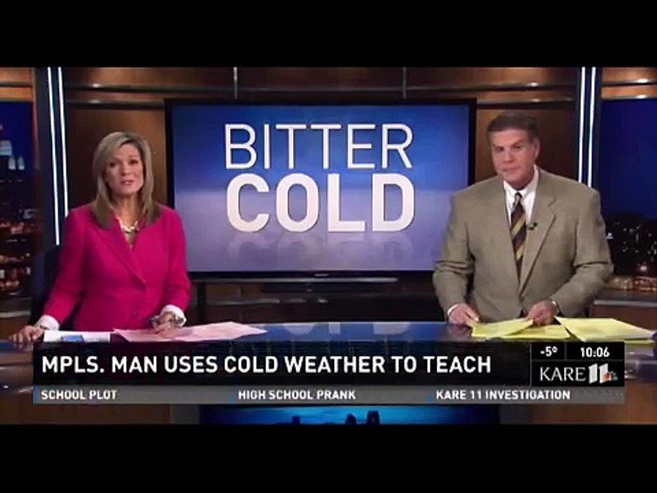 Minnesota Cold Series on NBCs KARE 11 News!