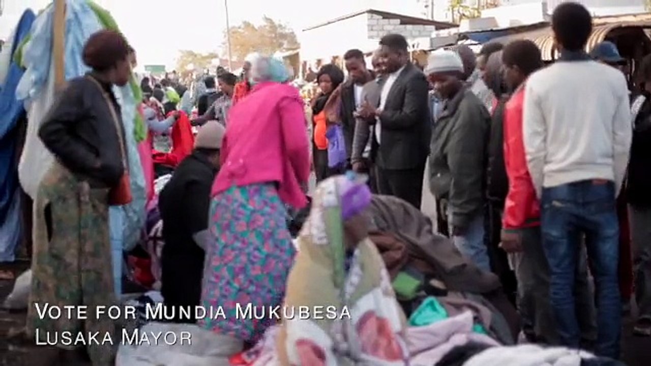 WATCH VIDEO: MUNDIA MUKUBESA’S CAMPAIGN TRAIL“I would like to take this opportunity to thank the people of Lusaka for the warm reception, encouragement and su