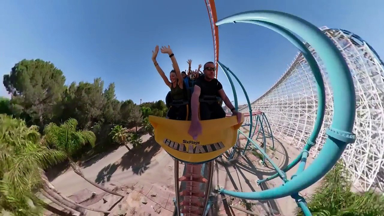 360 derece kamera ile roller coaster çekimi yapmak