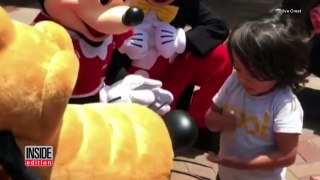 Watch Deaf Boy Jump into Minnie Mouses Arms When She Signs, I Love You