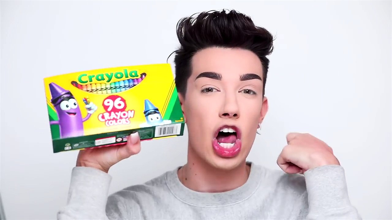 CRAYOLA CRAYONS MAKEUP REVIEW