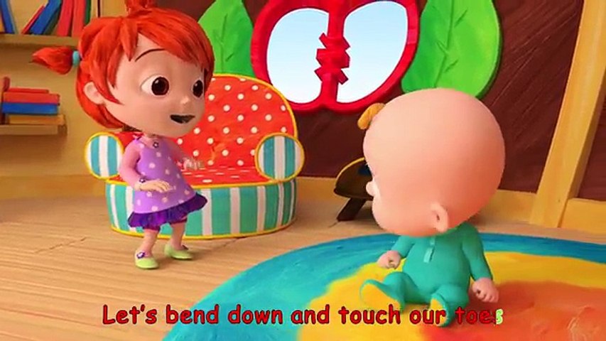 Stretching and Exercising Song | + More Nursery Rhymes & Kids Songs - ABCkidTV