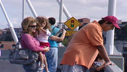 População conhece a nova estrutura da Ponte da Passagem