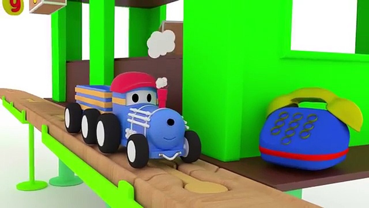 Apprendre les chiffres en samusant avec Ted le Train | Dessin animé éducatif pour les enfants