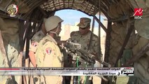 وزير الدفاع يزور شمال سيناء ويتفقد مطار العريش