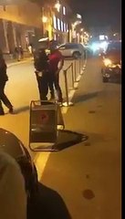 مواطن سعودي مخمور يهاجم شرطيا مغربي