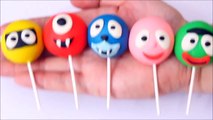 Cute Play Doh Yo Gabba Gabba Lollipops Finger Family Song