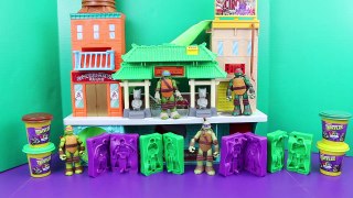 Teenage Mutant Ninja Turtles Play Doh and Softee Dough Playset