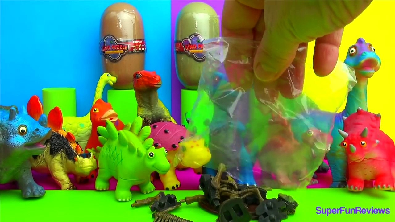Dinosaur Puzzle Surprise Eggs Dino Puzzle 3D Hatch your own dinosaurs