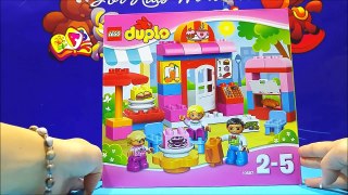 LEGO DUPLO Town 10587 Cafe Building Blocks Toy Videos For Children ★ Juego de Construccion