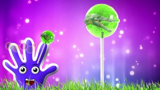 Lollipop Candy Dinosaurs Finger Family Nursery Rhymes By KidsW