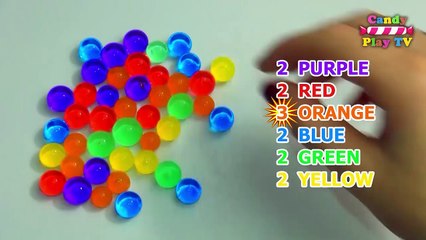 TOP Jelly Balls Collection Learn Colors with ORBEEZ and Jelly Balls Learn Counting Numbers