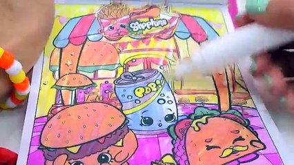 Shopkins Imagine Ink Rainbow Color Pen + Disney Princess Surprise Pictures Books