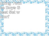 Thread Nebula Woodland Kids Bedding Twin Size 3 Piece Boys Girls Bed Sheet Set with