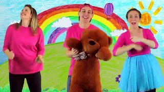 Sing Along - Teddy Bear Song - with lyrics | Starring Marty Moose!